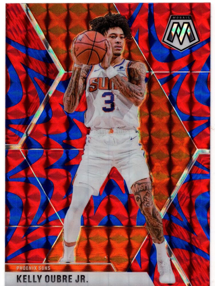 2019-20 Panini Mosaic KELLY OUBRE JR Blue Reactive Prizm #148