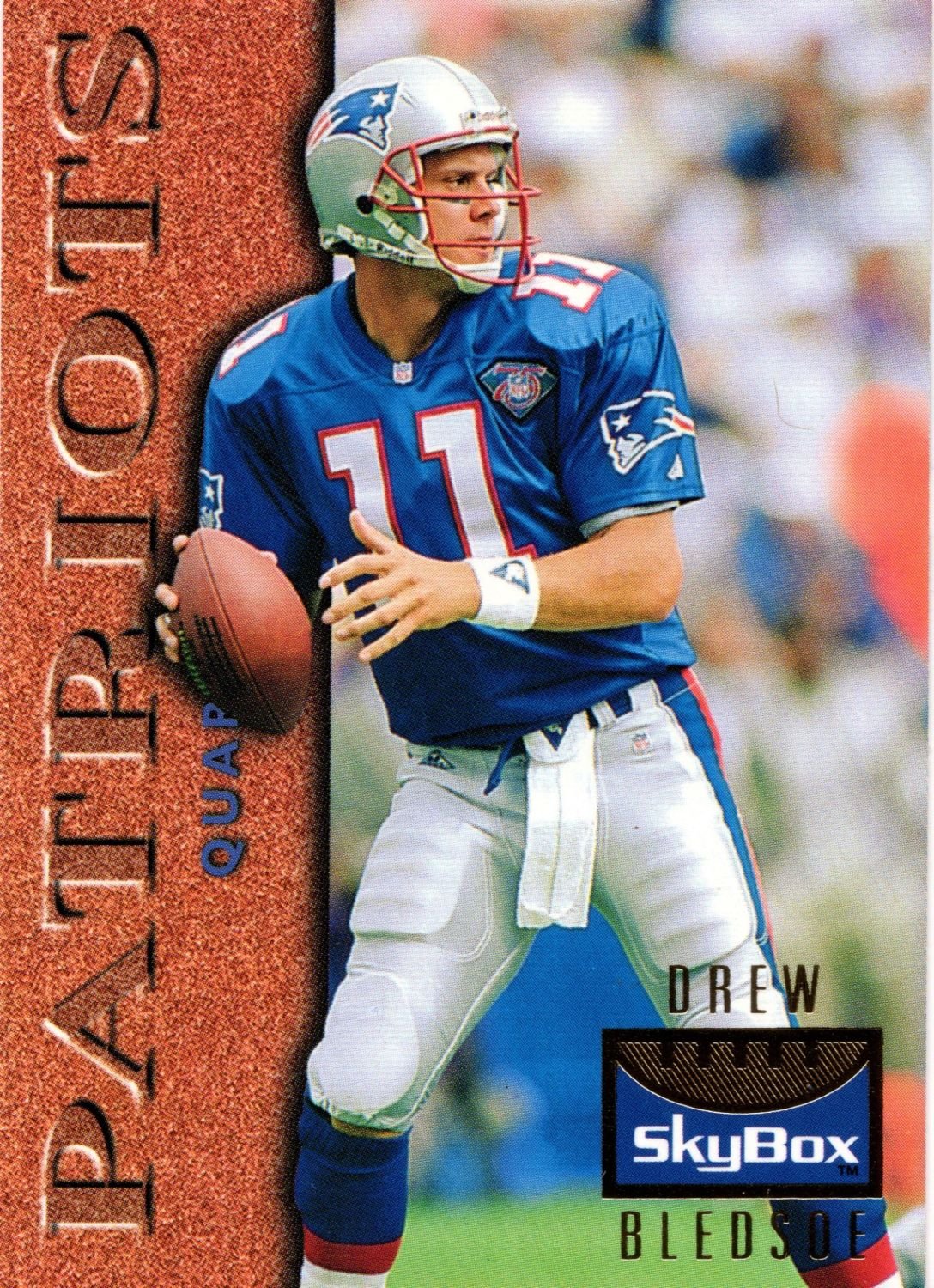 1995 SkyBox DREW BLEDSOE #80