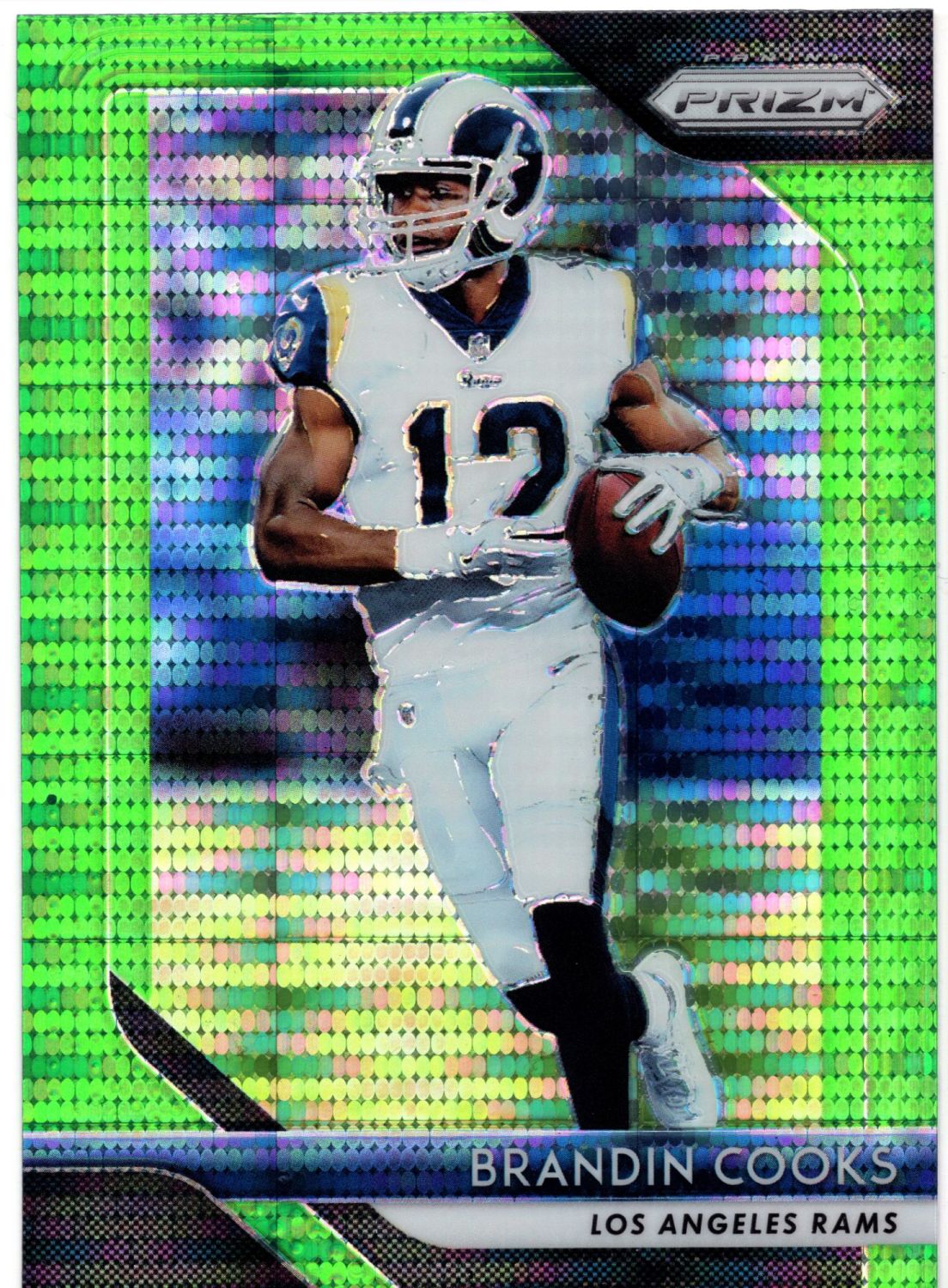 2018 Panini Prizm BRANDIN COOKS Green Pulsar Prizm #94