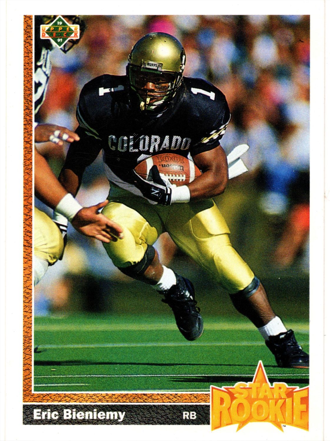 1991 Upper Deck ERIC BIENIEMY Star Rookie #2