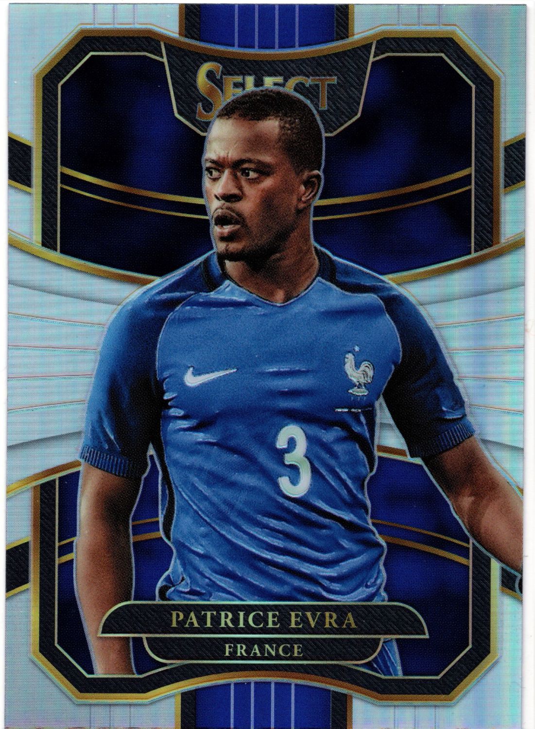 2017-18 Panini Select Soccer PATRICE EVRA Silver Prizm #54