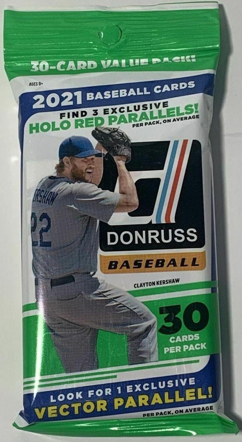 2021 Panini Donruss Baseball Value Fat Pack