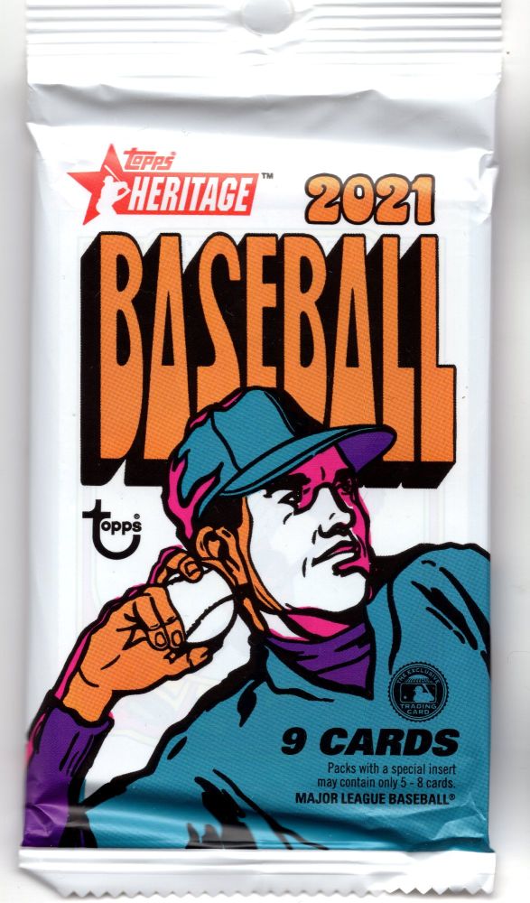 2021 Topps Heritage Retail Pack