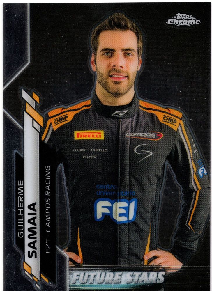 2020 Topps Formula 1 Chrome GUILHERME SAMAIA Future Stars #62