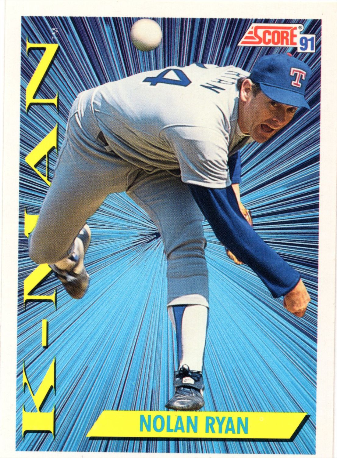 1991 Score NOLAN RYAN K-Man Insert #686