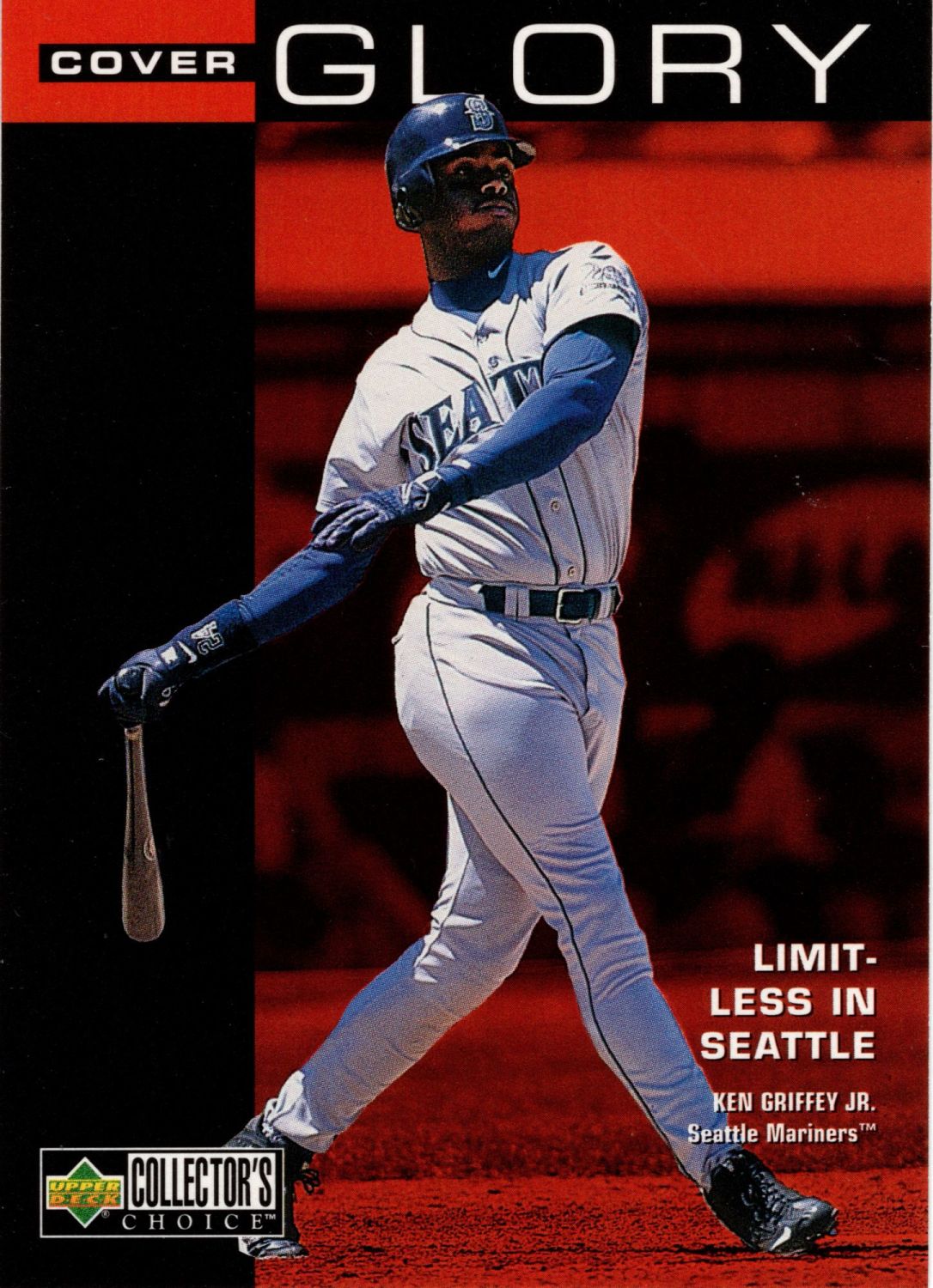 1998 Upper Deck Collector's Choice KEN GRIFFEY JR Cover Glory #10