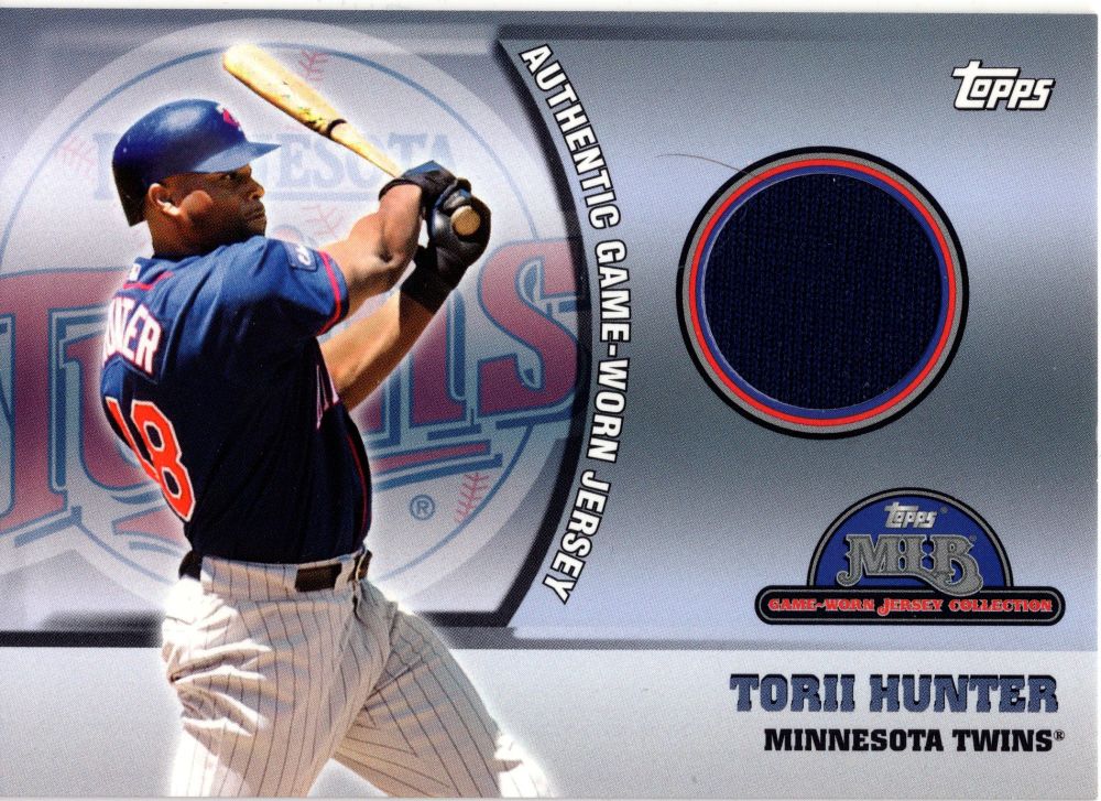 2005 Topps Opening Day TORII HUNTER Target Exclusive Game Used Patch #39