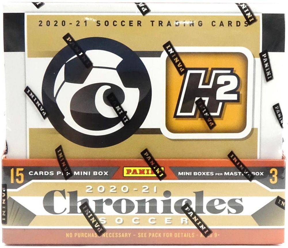 2020/21 Panini Chronicles Soccer H2 Hobby Hybrid Box