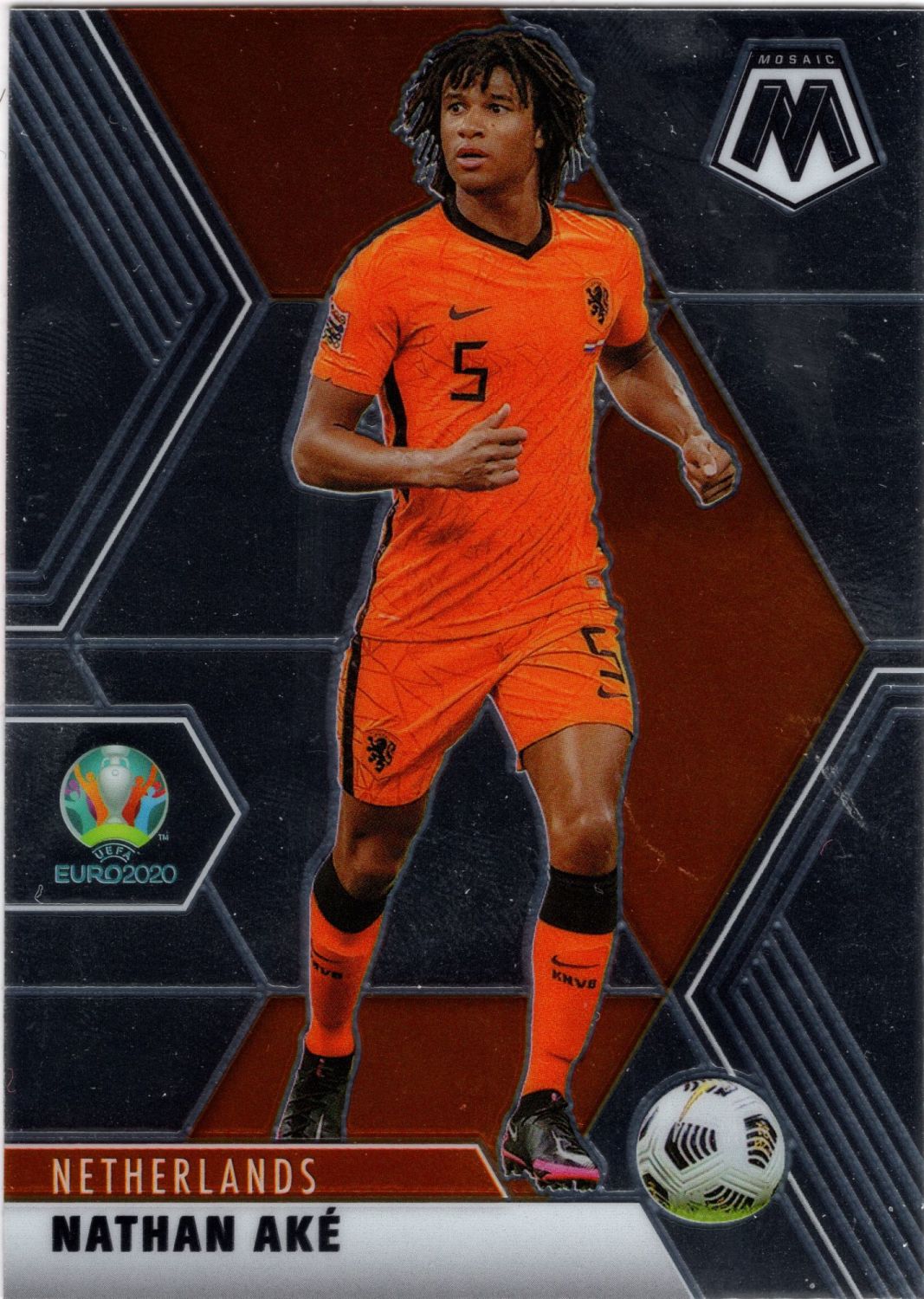 2021 Panini Mosaic 2020 Euros NATHAN AKE Base Card #143