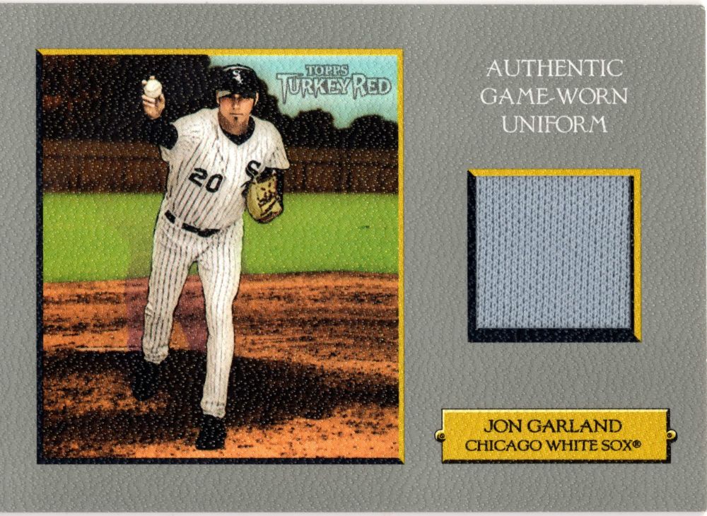 2006 Topps Turkey Red JON GARLAND Game Used Patch #TRR-JG