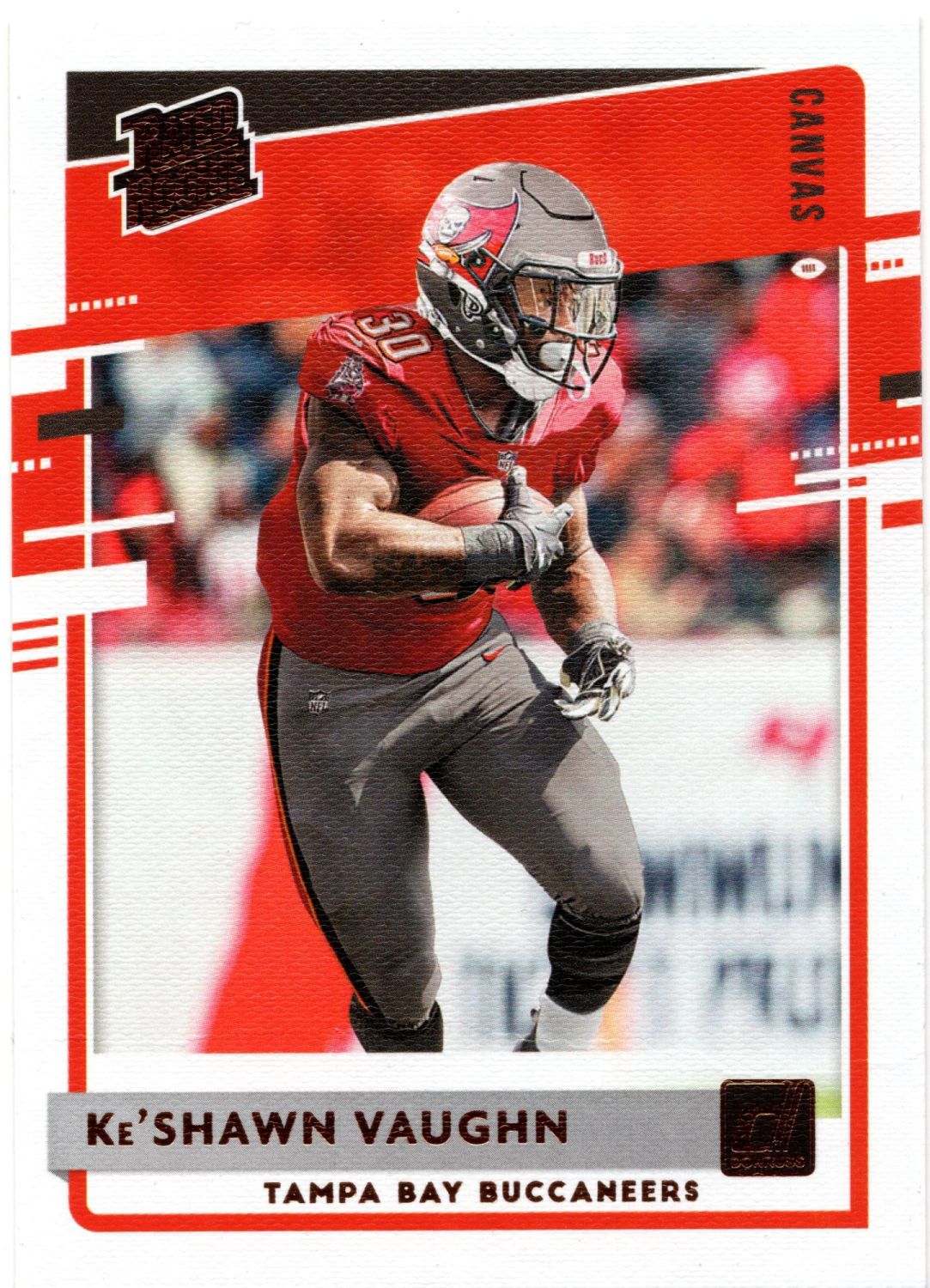 2020 Panini Donruss KE-SHAWN VAUGHN Rated Rookie Canvas #336