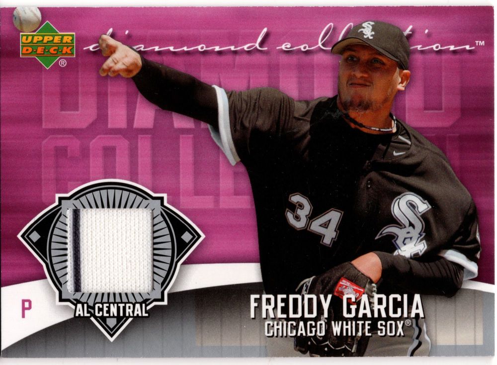 2006 Upper Deck Baseball FREDDY GARCIA  Diamond Collection Patch  #DC-FG