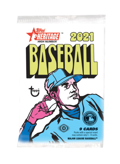 2021 Topps Heritage High Number Baseball Hobby Pack