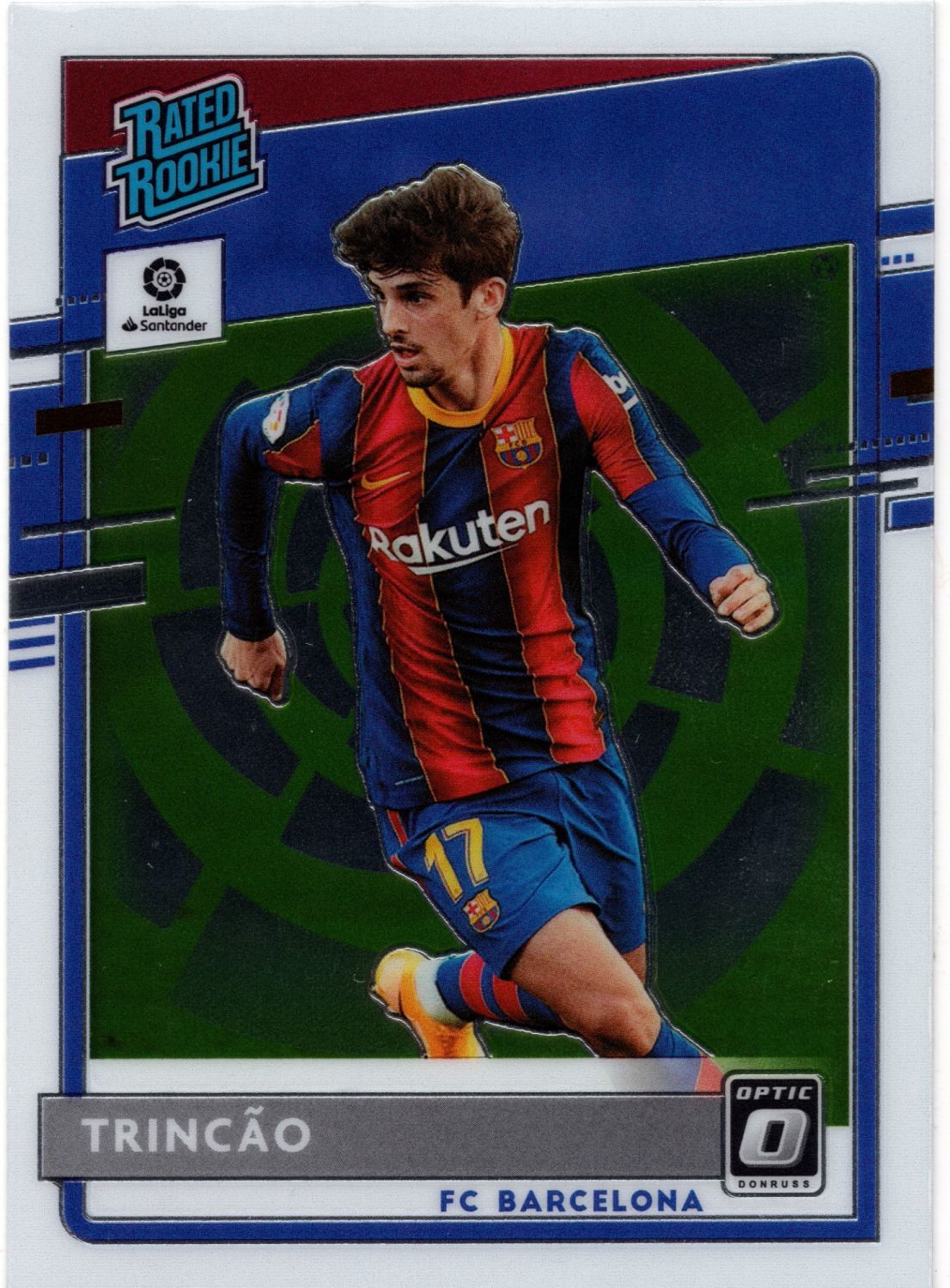 2020-21 Panini Chronicles Soccer TRINCAO Optic Rated Rookie #7