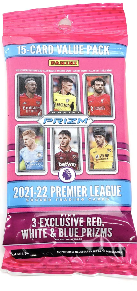 2021-22 Panini Prizm Premier League Soccer Value Fat Pack