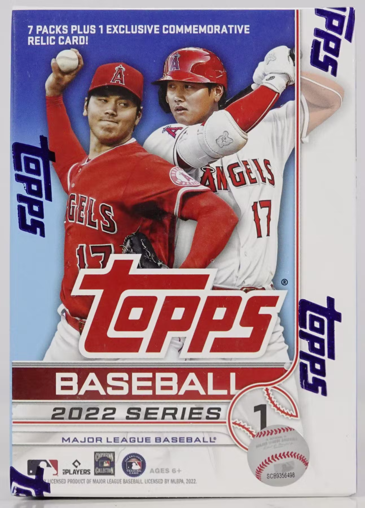 2022 Topps Series 1 Baseball 7 Pack Blaster Box