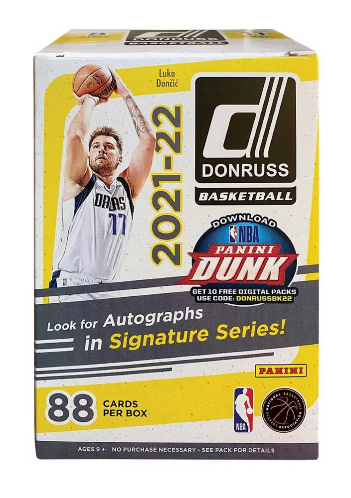 2021/22 Panini Donruss Basketball 11-Pack Blaster Box