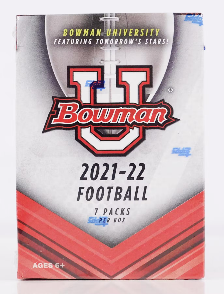 2022 Bowman University Football 7-Pack Blaster Box