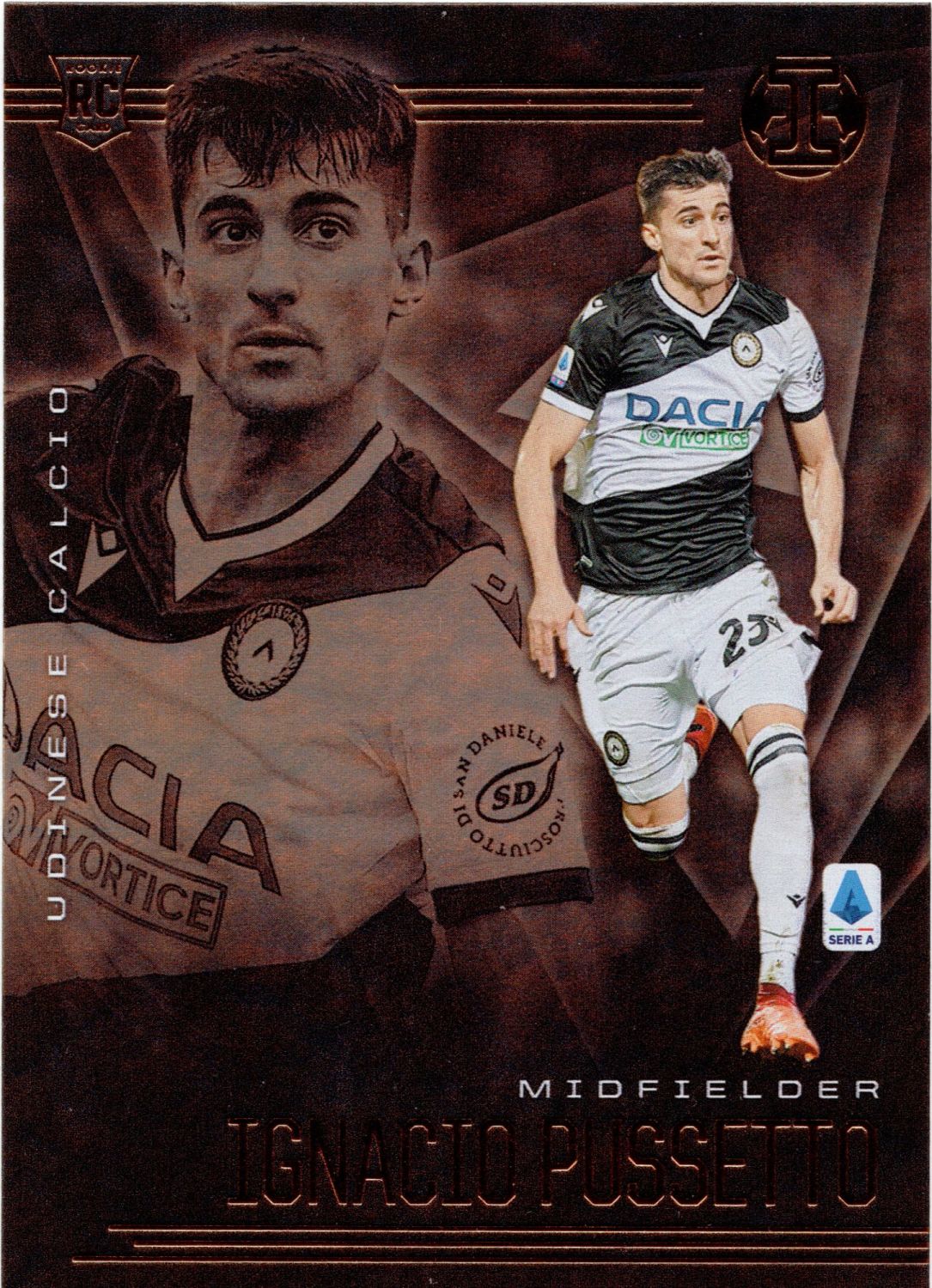 2020-21 Panini Chronicles Soccer IGNACIO PUSSETTO Rookie Illusions #28