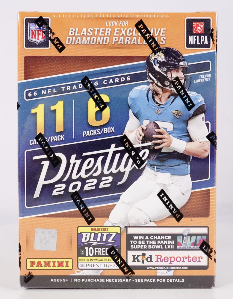 2022 Panini Prestige Football 6-Pack Blaster Box