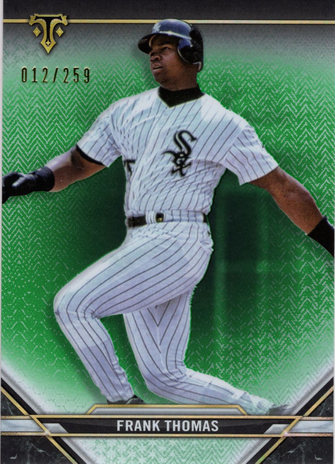 2021 Topps Triple Threads FRANK THOMAS Green /259 #48