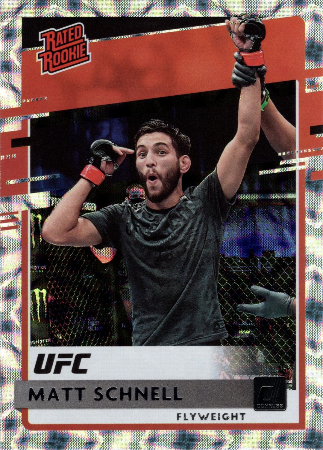 2021 Panini UFC Chronicles MATT SCHNELL Rated Rookie Silver Scope Asia Excl