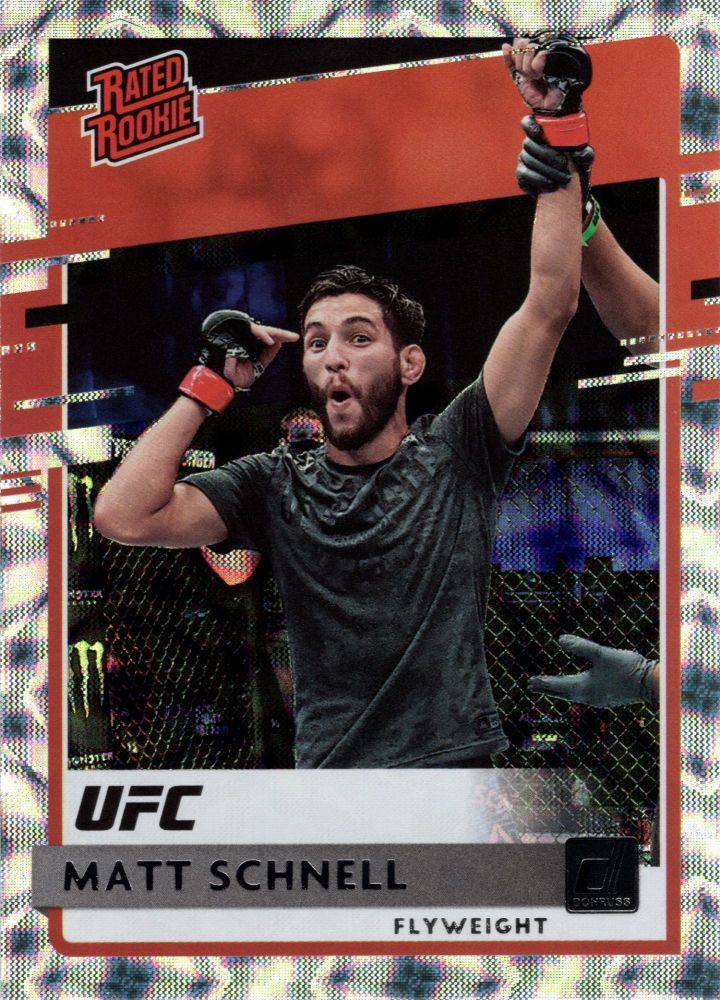 2021 Panini UFC Chronicles MATT SCHNELL Rated Rookie Silver Scope Asia Exclusive #23