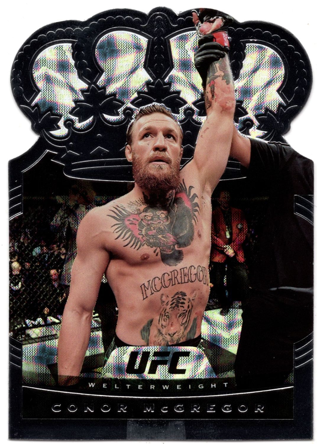 2021 Panini UFC Chronicles CONOR MCGREGOR Crown Royale Silver Scope Asia Ex
