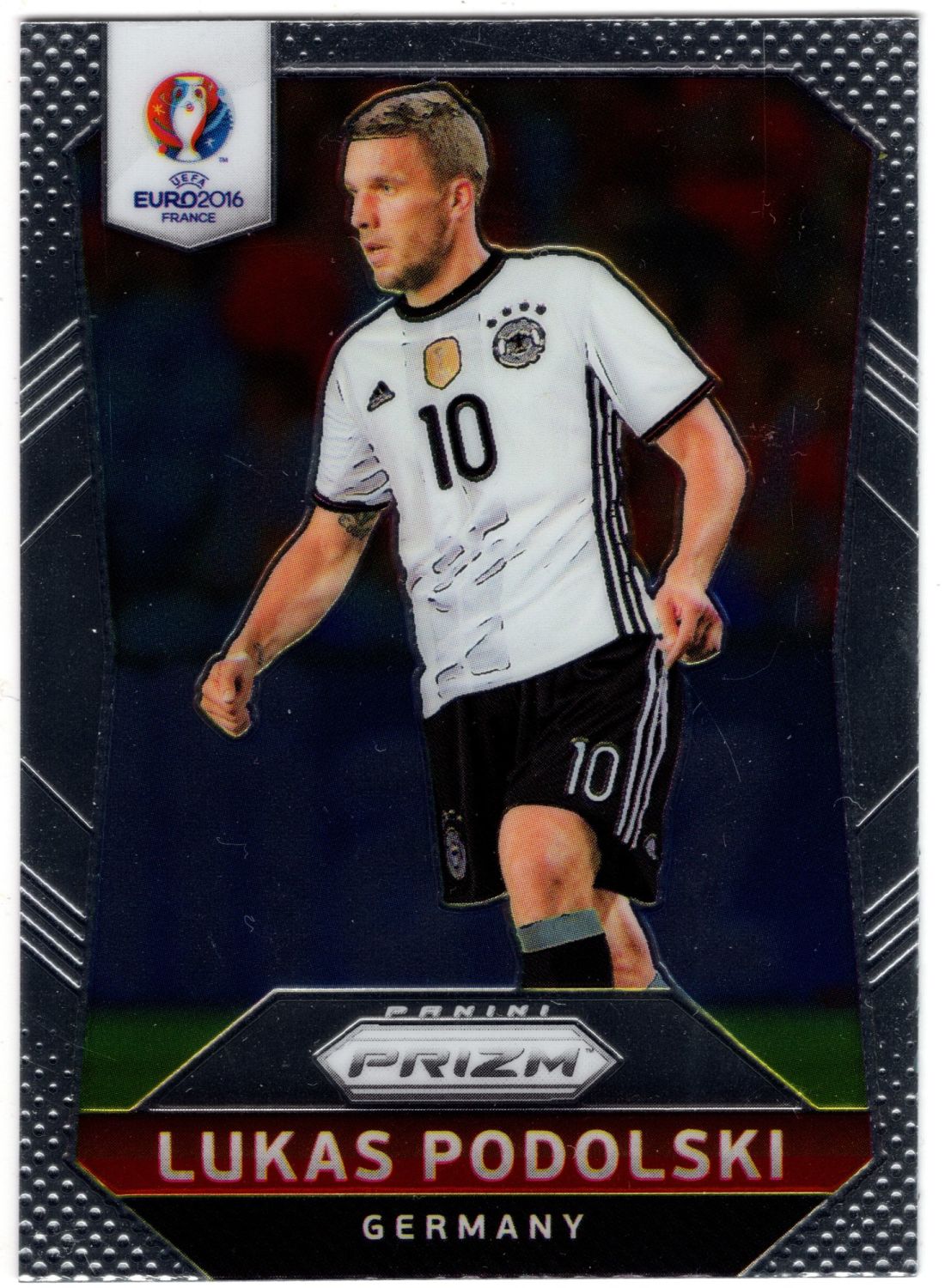 2016 Panini Prizm Euros LUKAS PODOLSKI Base Card #52