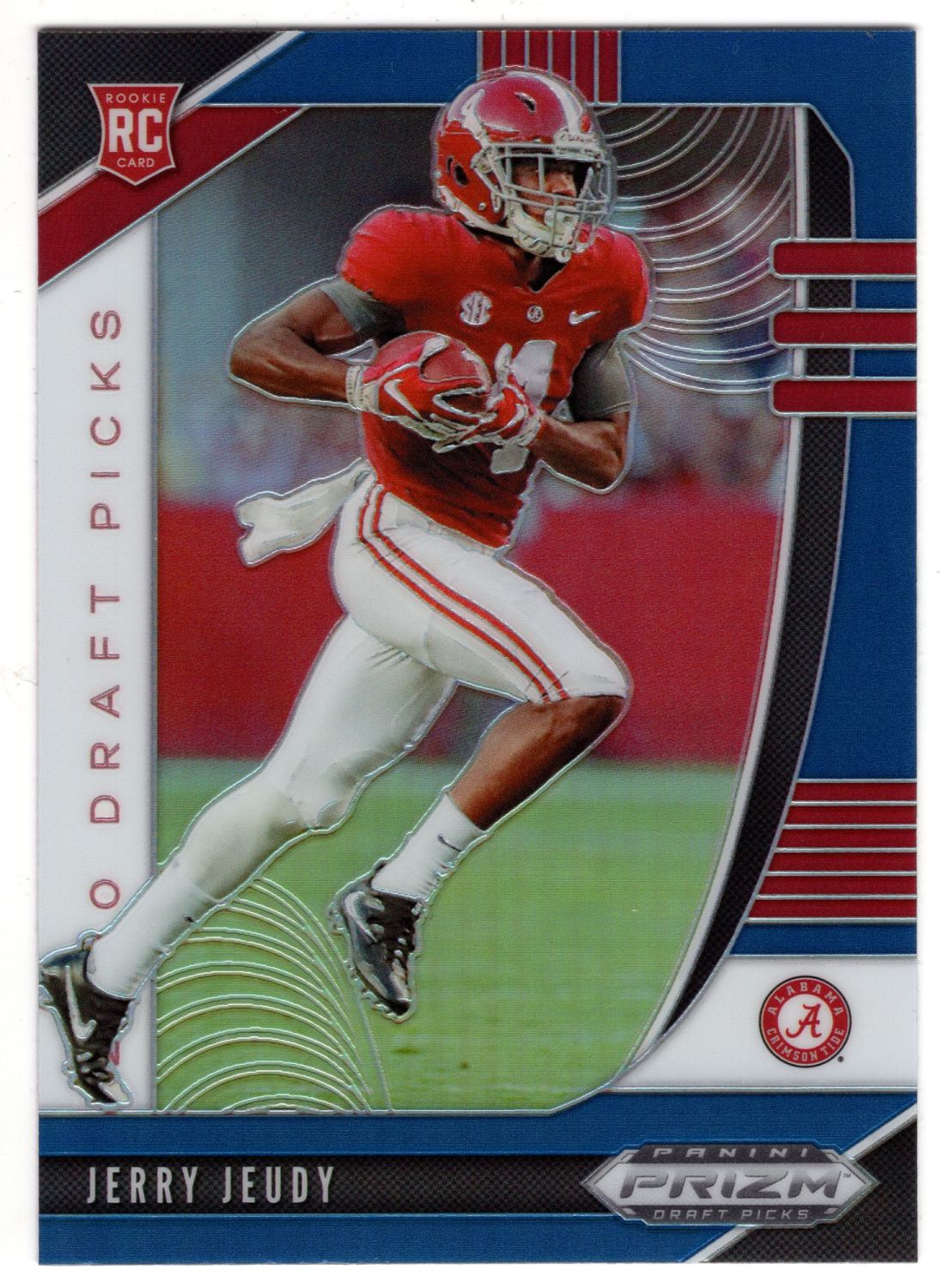 2020 Panini Prizm Draft Picks JERRY JEUDY Rookie Blue Prizm #103