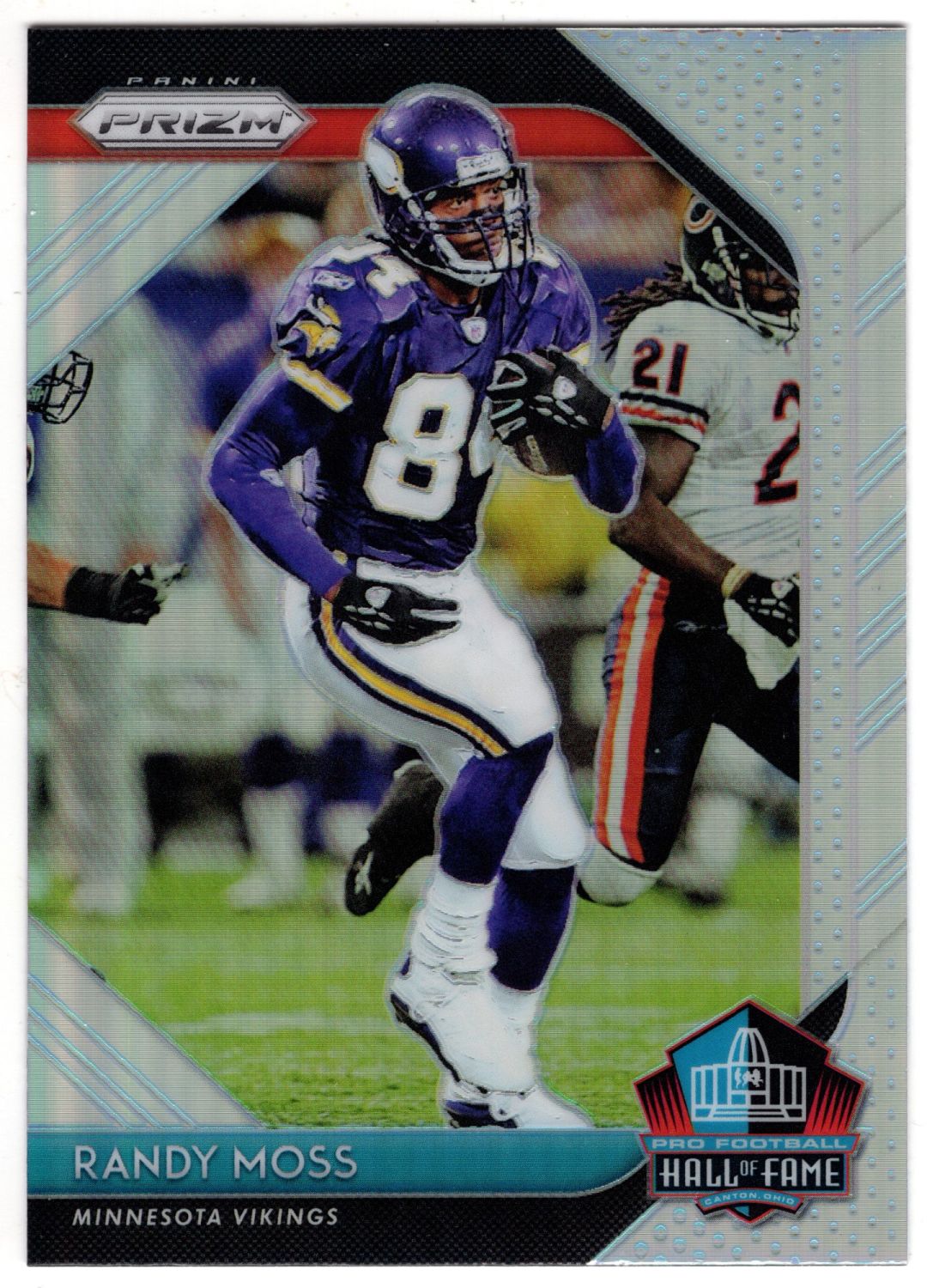 2018 Panini Prizm RANDY MOSS Hall Of Fame Silver Prizm #HOF-2