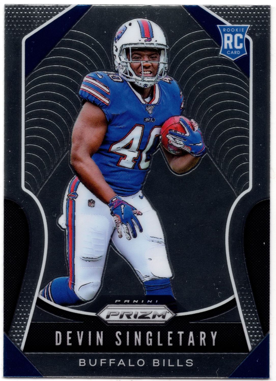 2019 Panini Prizm DEVIN SINGLETARY Rookie Base Card #335