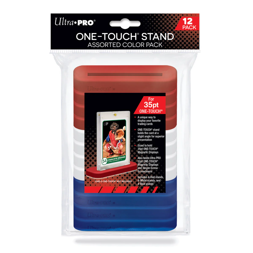 Ultra Pro 35PT One-Touch Assorted Colour Stands (12ct)