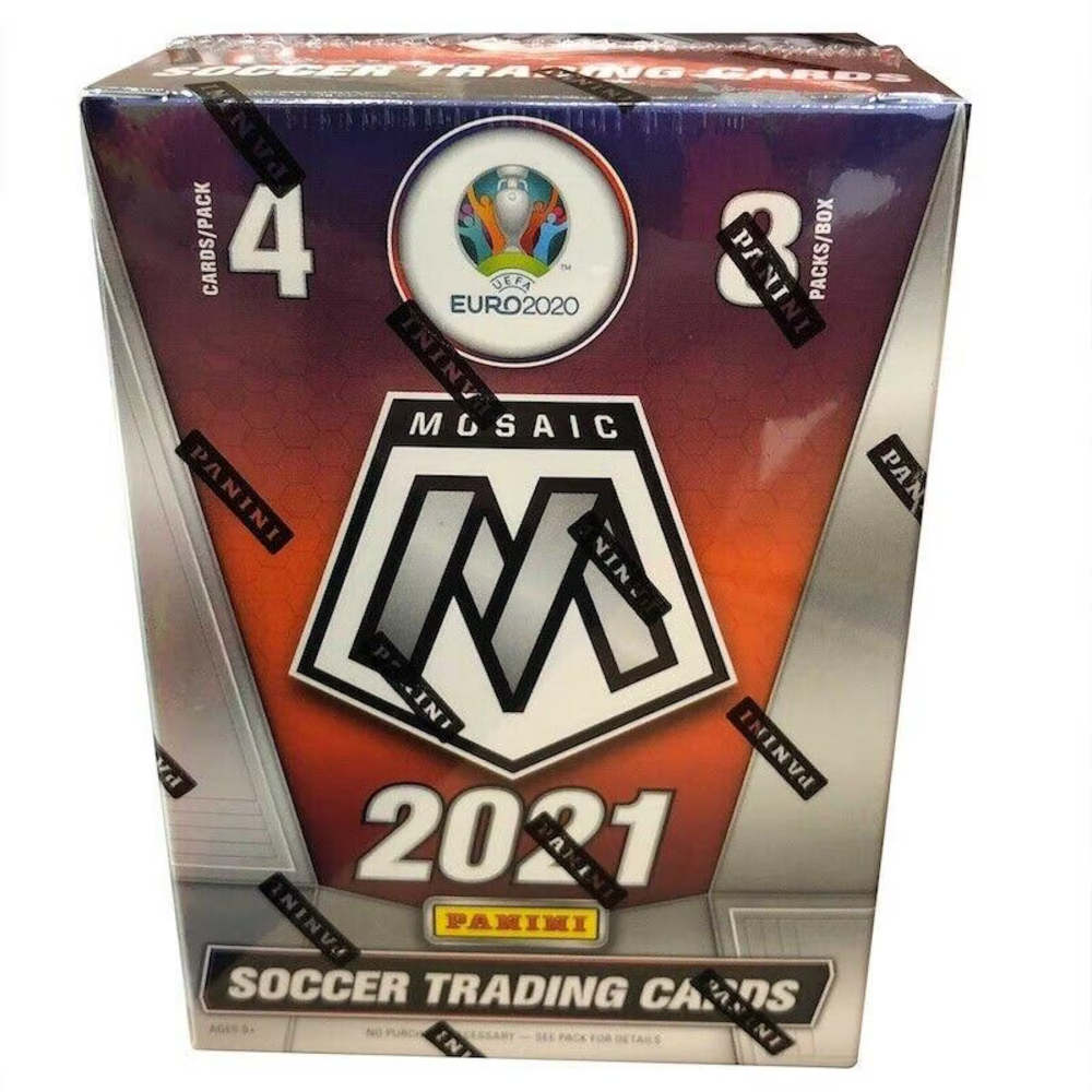 2020-21 Panini Mosaic UEFA Euros 8-Pack Blaster Box