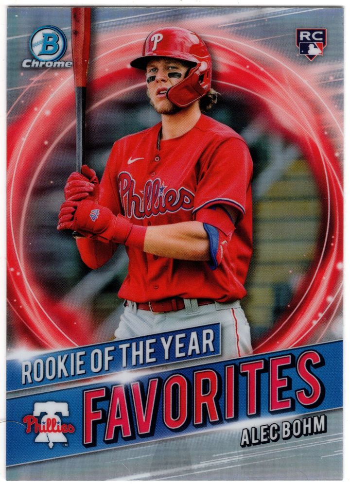 2021 Topps Bowman Chrome ALEC BOHM Rookie Of The Year Favourites #RRY-AB