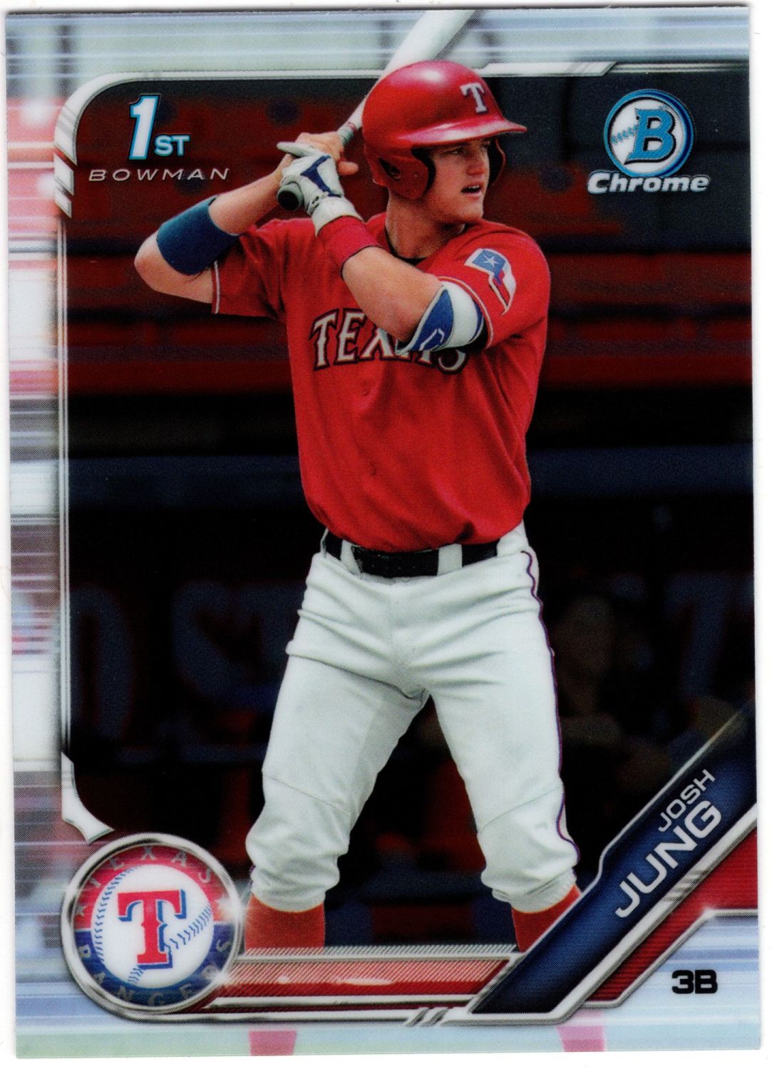 2019 Topps Bowman Chrome Draft JOSH JUNG Bowman 1st Rookie #BDC-7