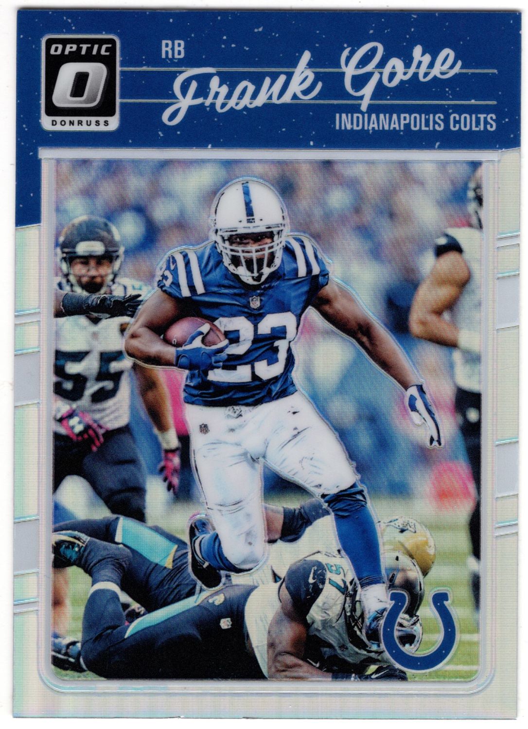 2016 Panini Donruss Optic FRANK GORE Silver Holo Prizm #45