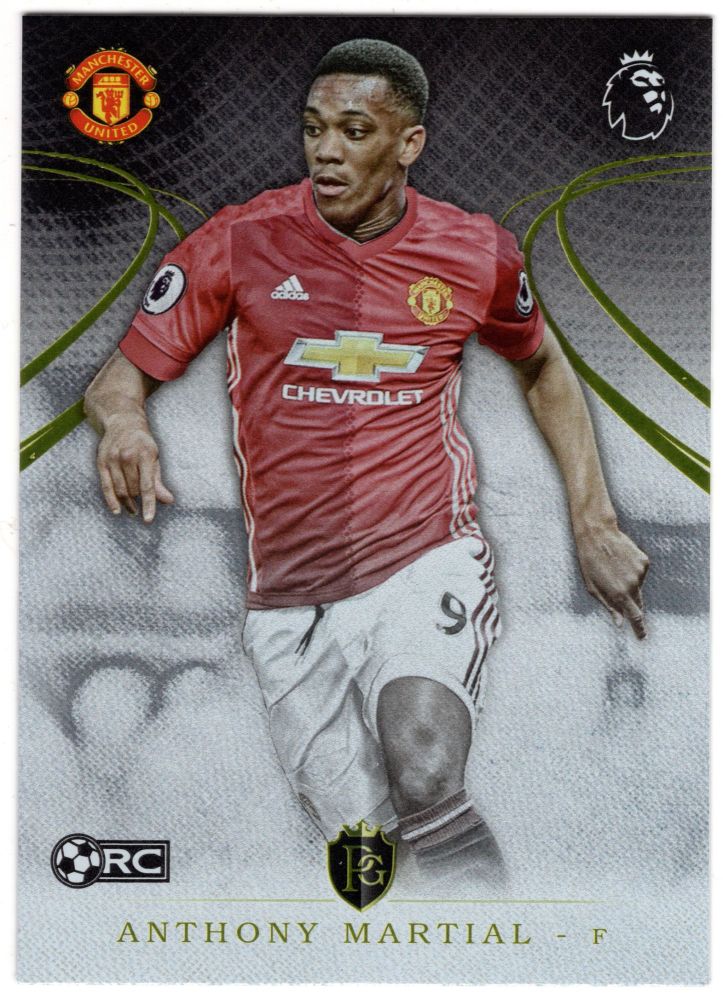 2016 Topps Premier Gold ANTHONY MARTIAL Rookie Base Card #30