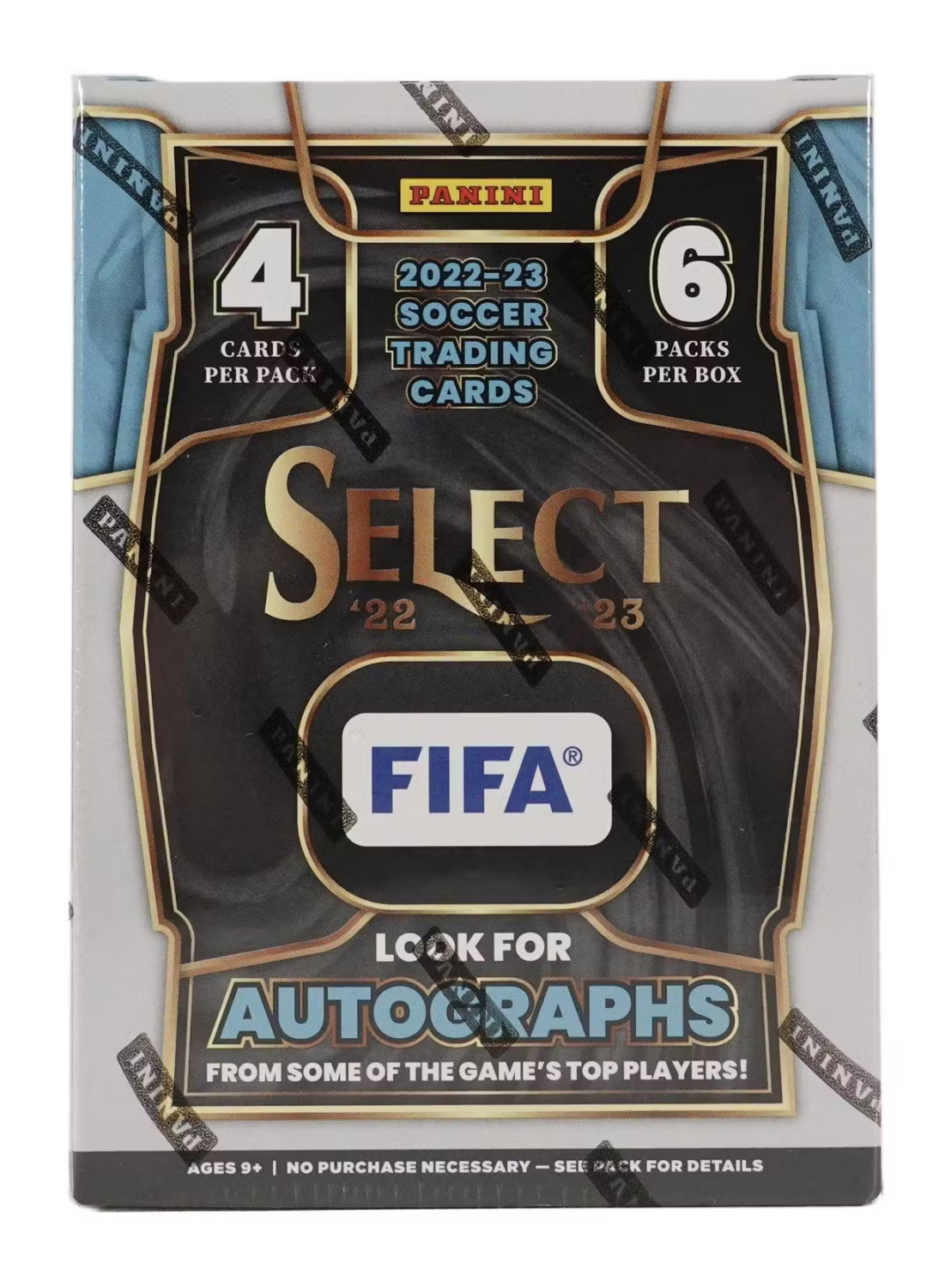 2022/23 Panini Select FIFA Soccer 6-Pack Blaster Box