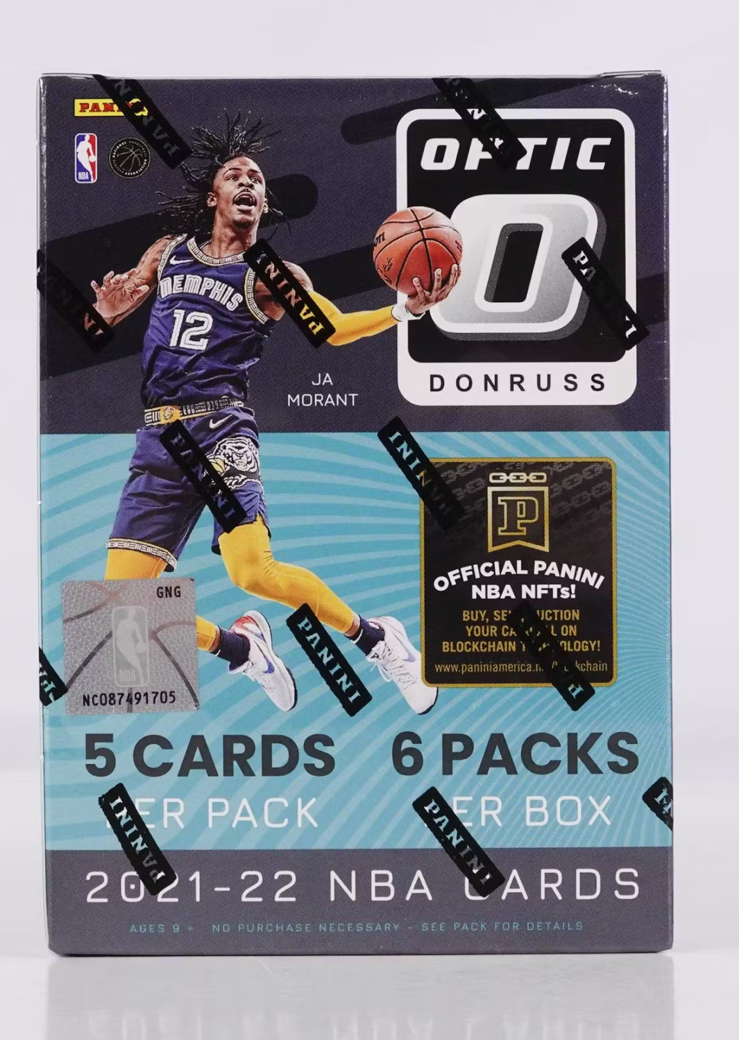 2021/22 Panini Donruss Optic Basketball 6-Pack Blaster Box