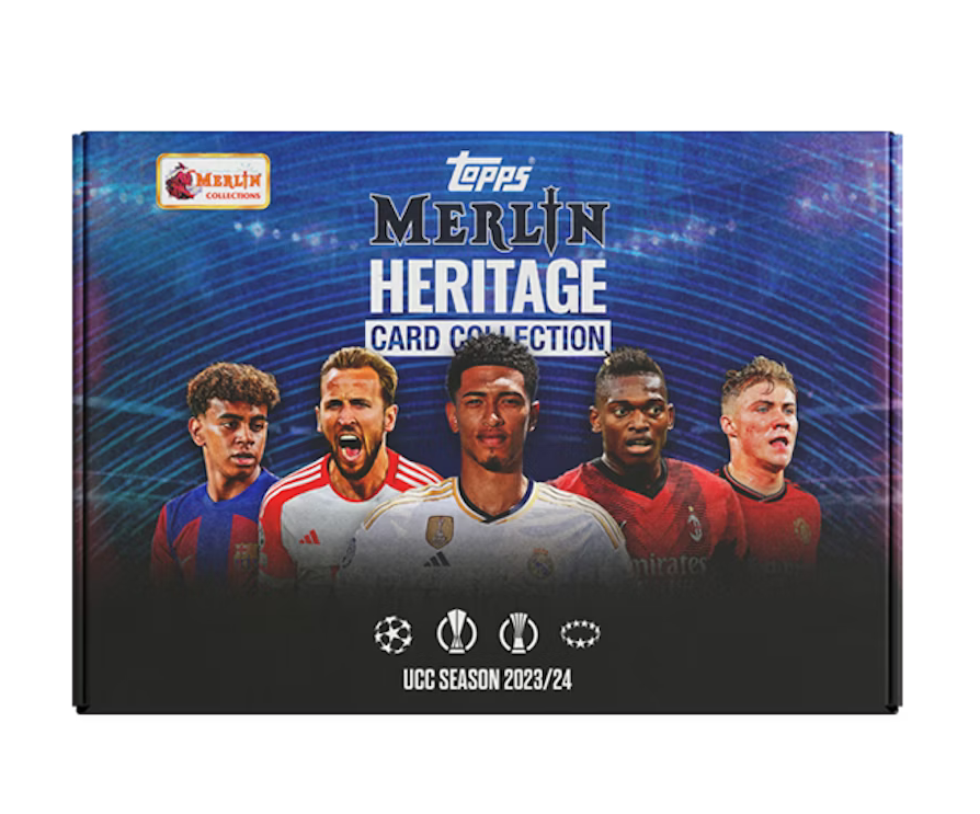 2023-24 Topps UEFA Merlin Heritage Box
