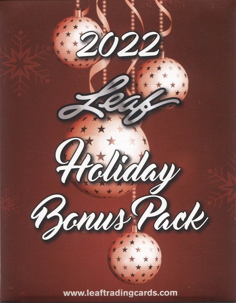 2022 Leaf Multi-Sport Holiday Bonus Pack