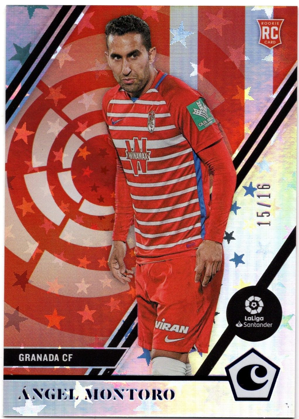 2020-21 Panini Chronicles Soccer ANGEL MONTORO Rookie Blue Stars Foil /16 #