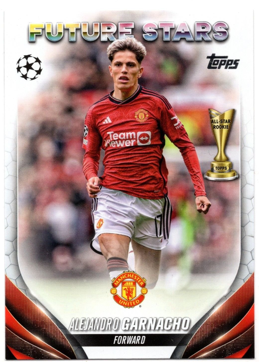 2023-24 Topps UEFA Club Competitions ALEJANDRO GARNACHO Future Stars Rookie