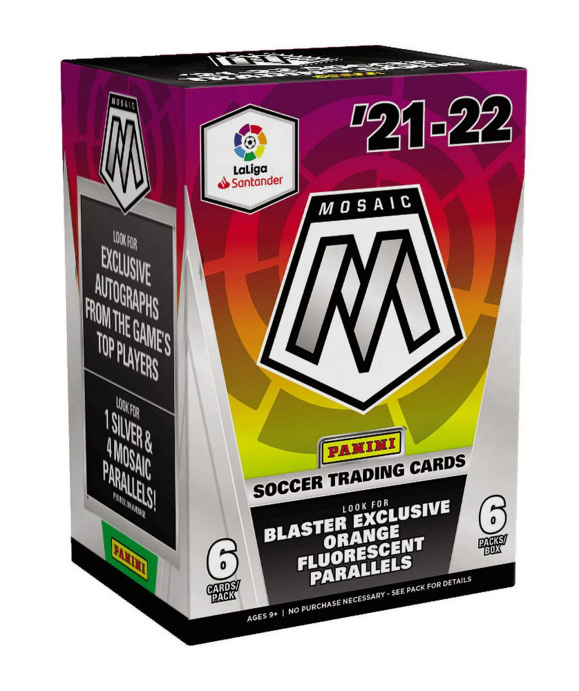 2021-22 Panini Mosaic Soccer La Liga Blaster Box
