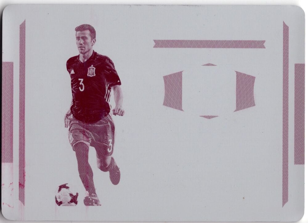 2018 Panini National Treasures JOSE LUIS GAYA Treasured Tags Magenta Printing Plate 1/1 #30