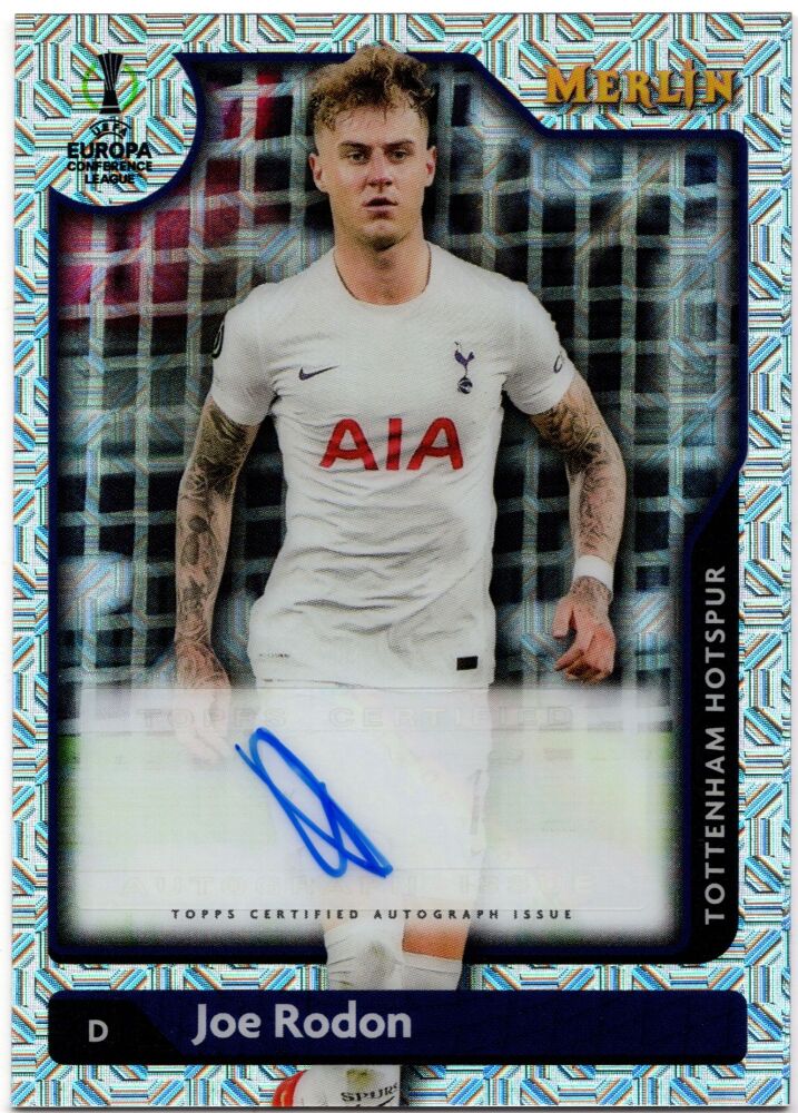 2021/22 Topps Merlin Chrome JOE RODON Mojo Refractor Autograph /99 #A-JR
