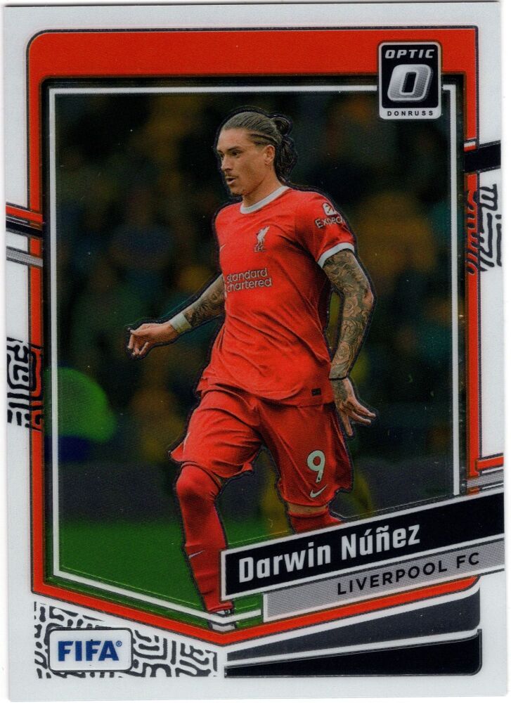 2023-24 Panini Donruss Soccer DARWIN NUNEZ Optic #83