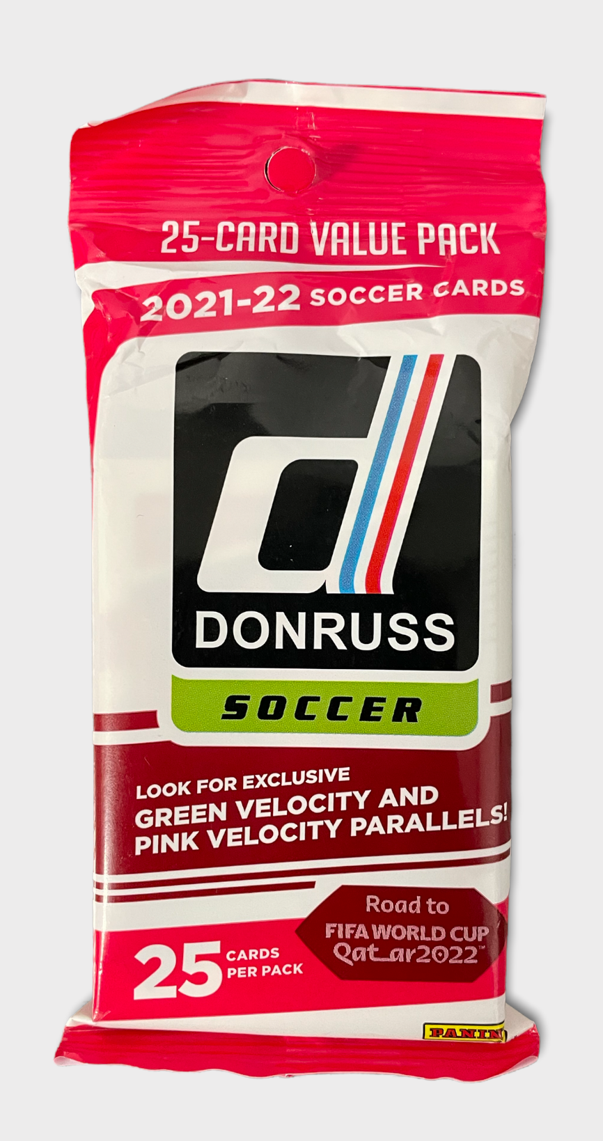 2021-22 Panini Donruss Soccer Road to Qatar FIFA World Cup Fat Pack