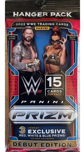 2022 Panini Prizm WWE Debut Edition Hanger Pack